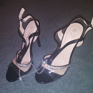 High heel shoes